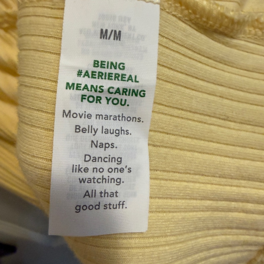 Aerie Yellow Tank Top - Picture 5 of 6